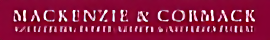 Mackenzie & Cormack