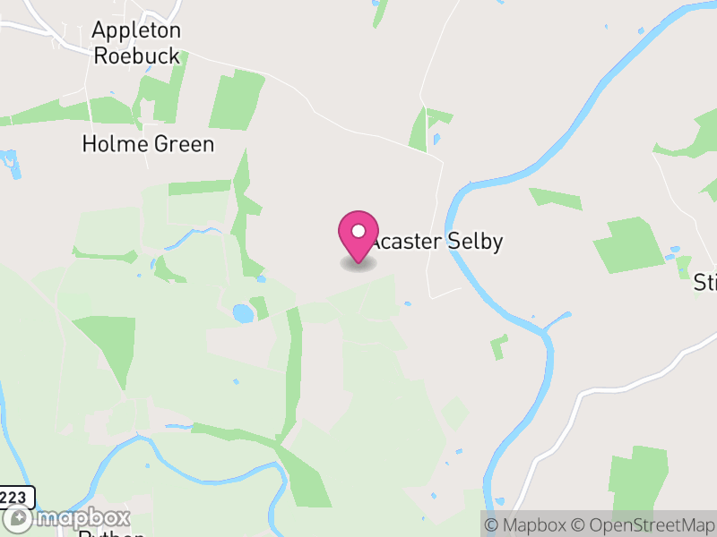 Map of Acaster Selby, North Yorkshire