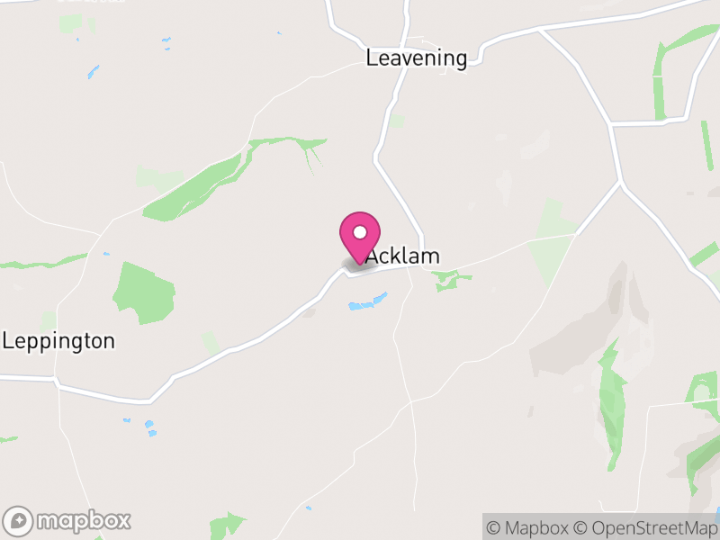 Map of Acklam, North Yorkshire