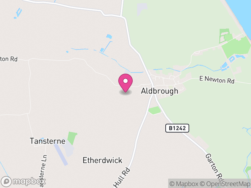 Map of Aldbrough, East Riding of Yorkshire