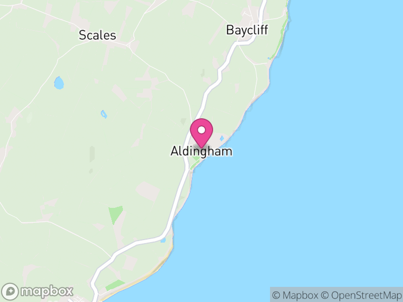 Map of Aldingham, Westmorland and Furness