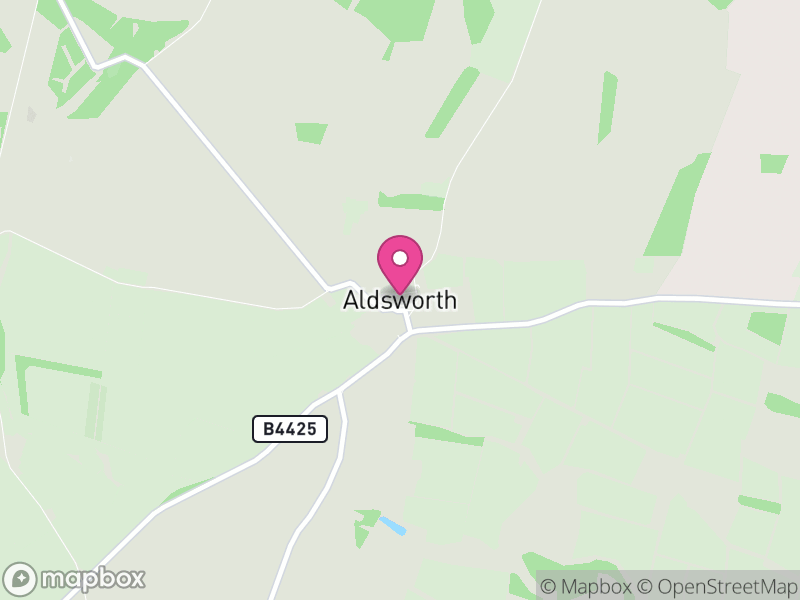 Map of Aldsworth, Cotswold