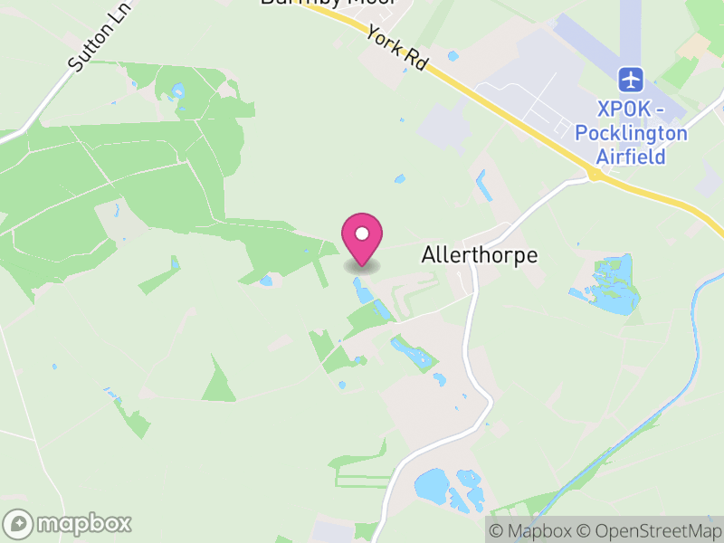 Map of Allerthorpe, East Riding of Yorkshire