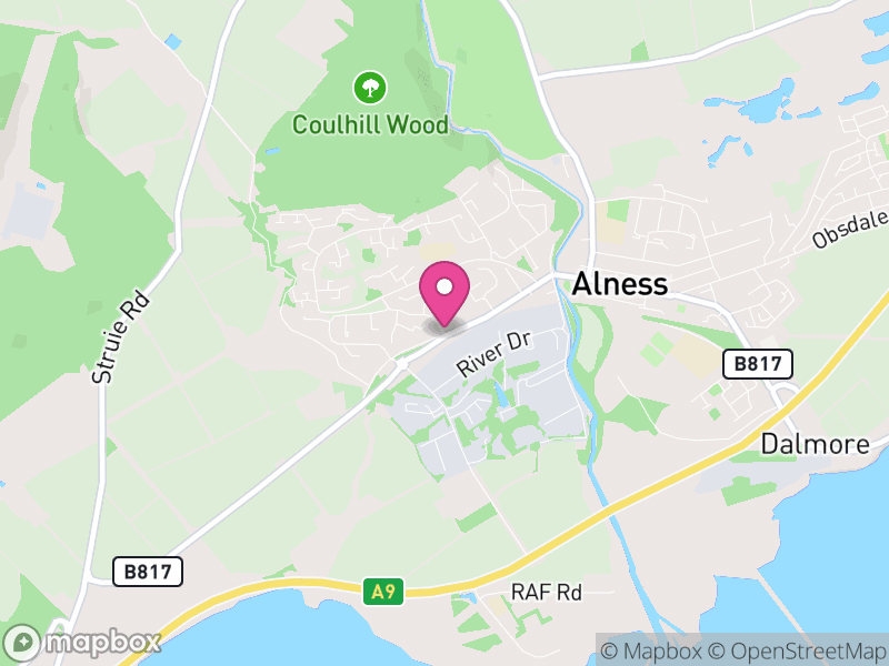 Map of Alness