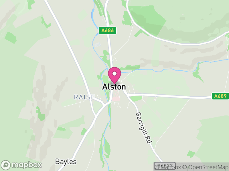 Map of Alston Moor, Westmorland and Furness