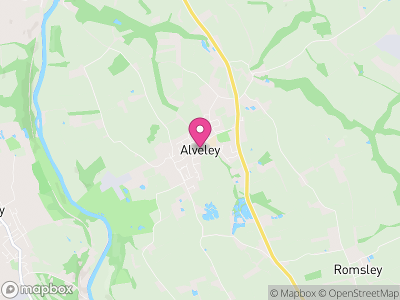 Map of Alveley, England