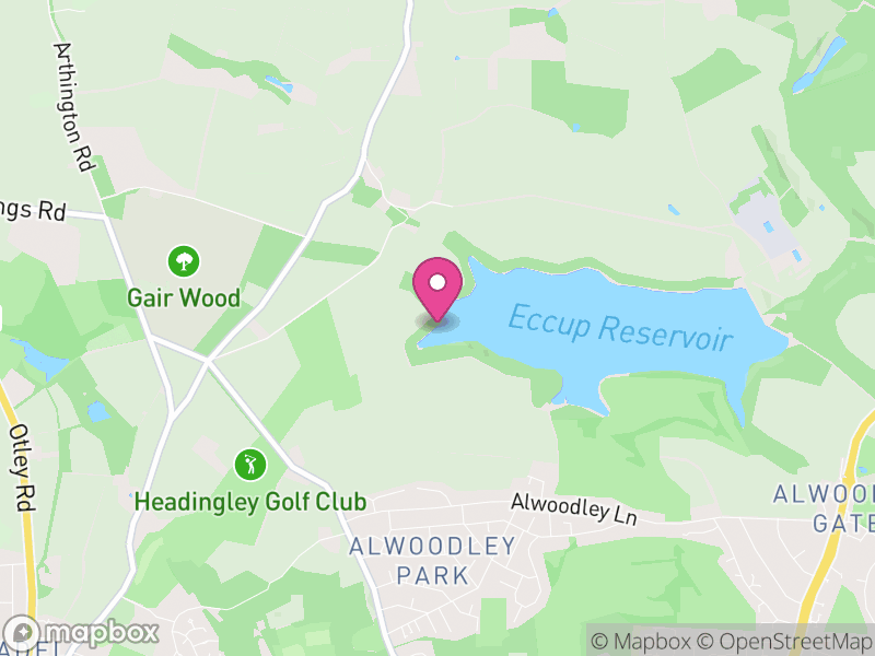 Map of Alwoodley, Leeds