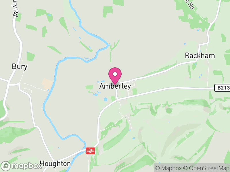 Map of Amberley, Horsham