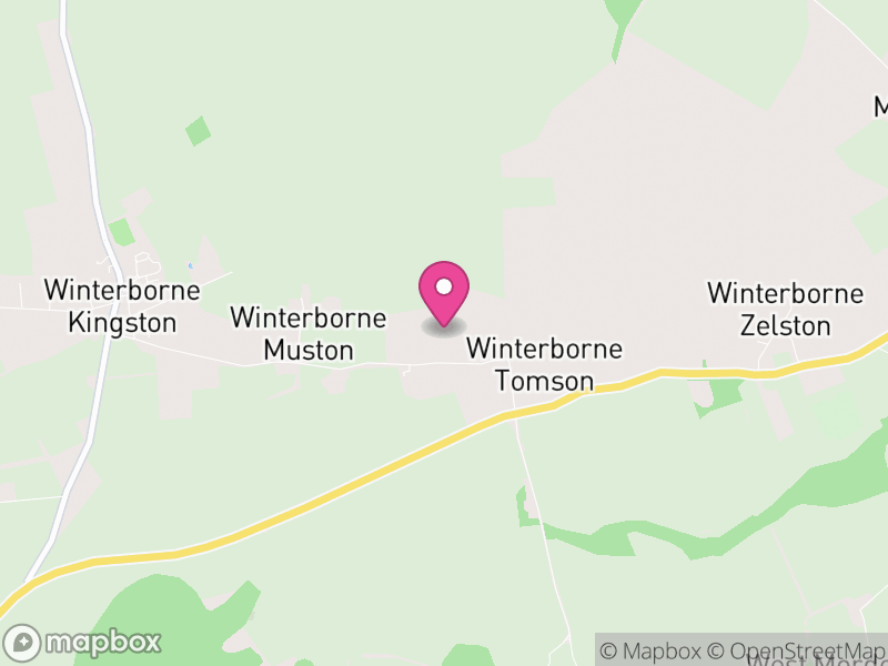 Map of Anderson, Dorset