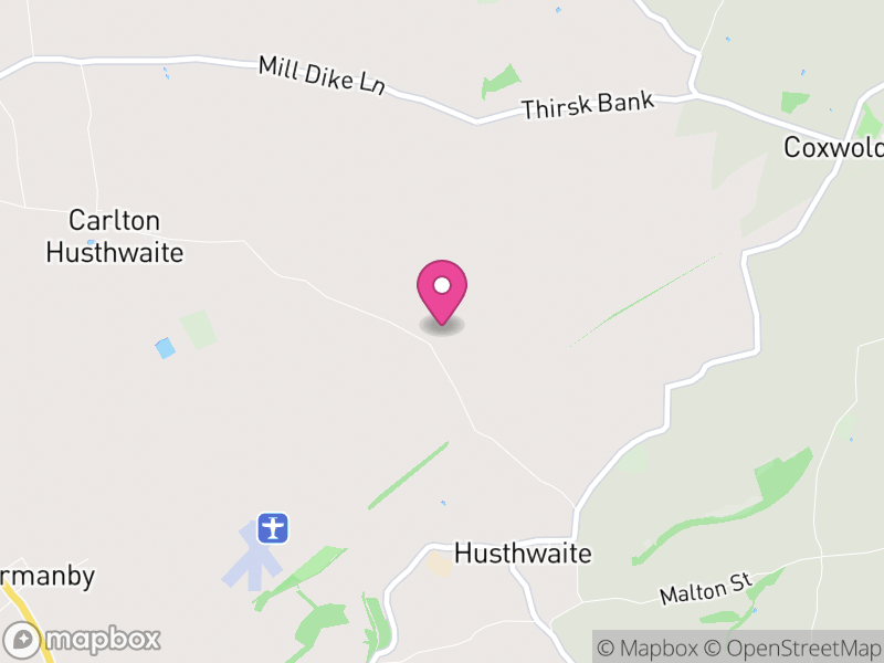 Map of Angram Grange, North Yorkshire