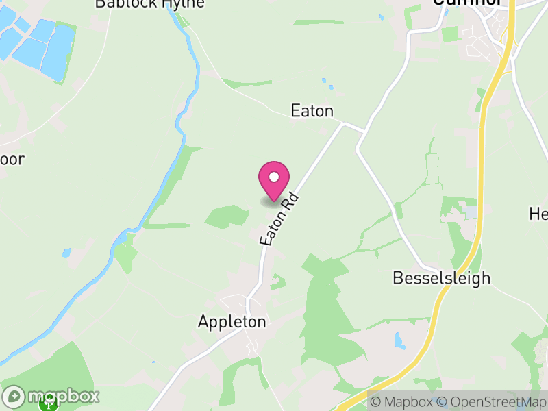Map of Appleton-with-Eaton, Vale of White Horse