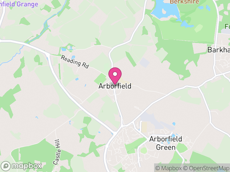 Map of Arborfield and Newland, Wokingham
