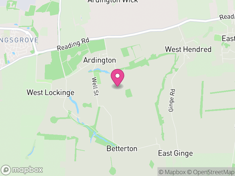 Map of Ardington, Vale of White Horse