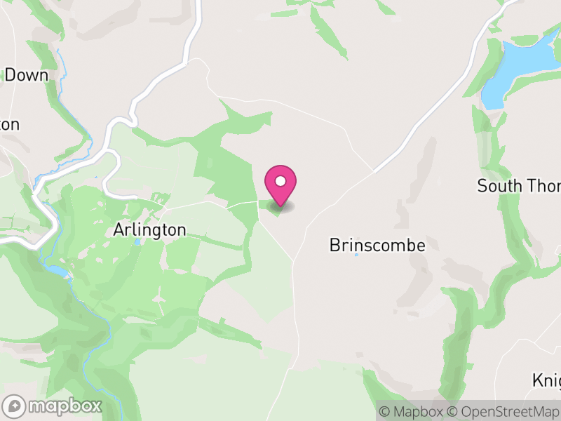 Map of Arlington, North Devon