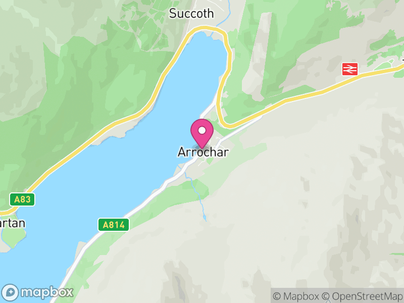 Map of Arrochar