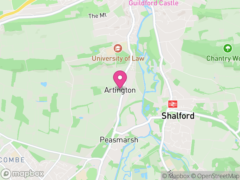 Map of Artington, Guildford