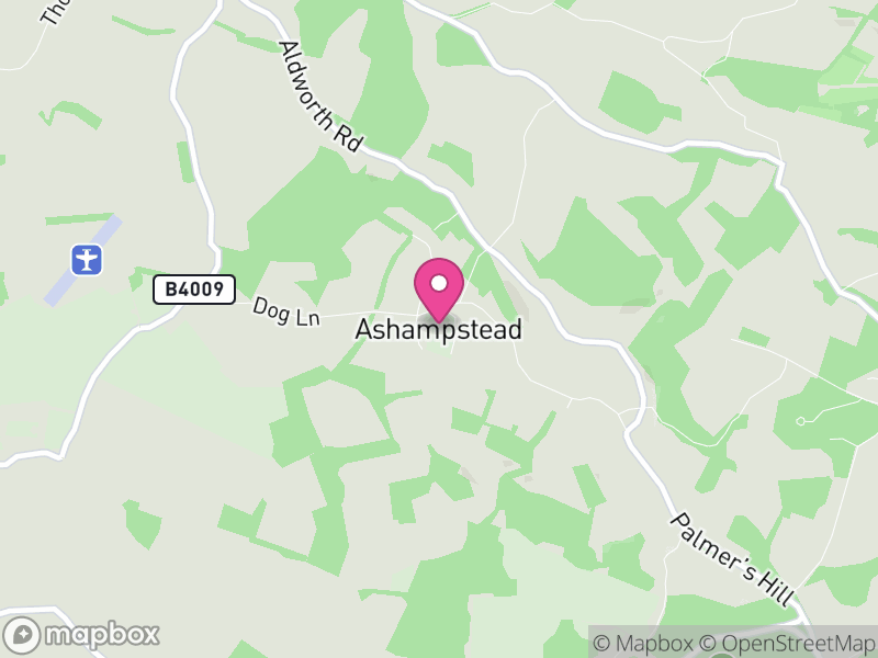 Map of Ashampstead, West Berkshire