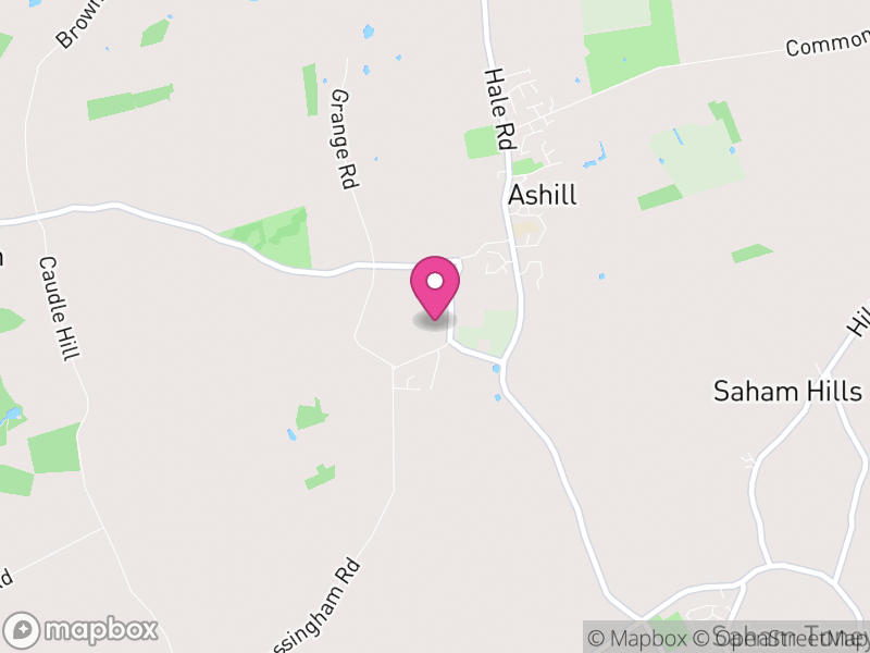 Map of Ashill, Breckland