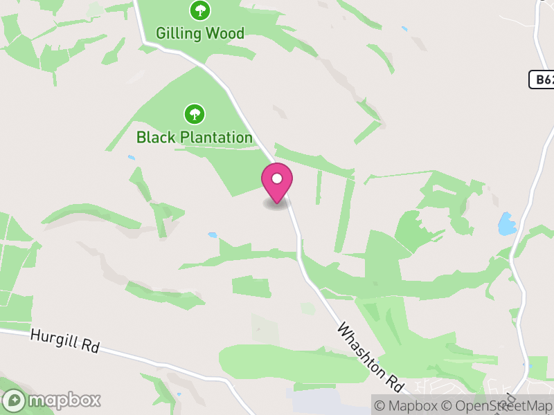 Map of Aske, North Yorkshire