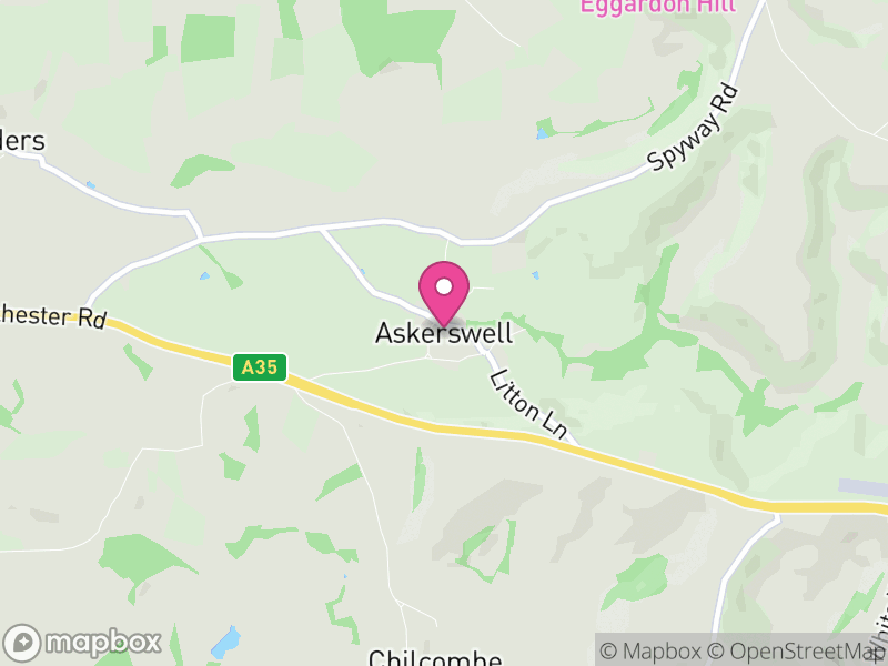 Map of Askerswell, Dorset