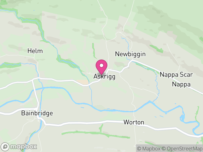 Map of Askrigg, North Yorkshire