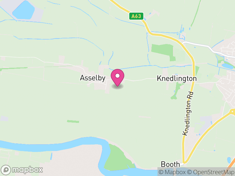 Map of Asselby, East Riding of Yorkshire