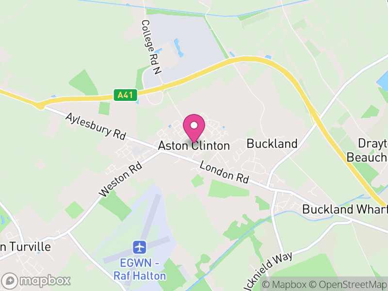 Map of Aston Clinton, Buckinghamshire