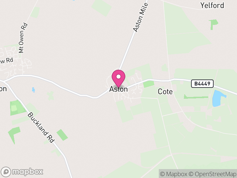 Map of Aston, Cote