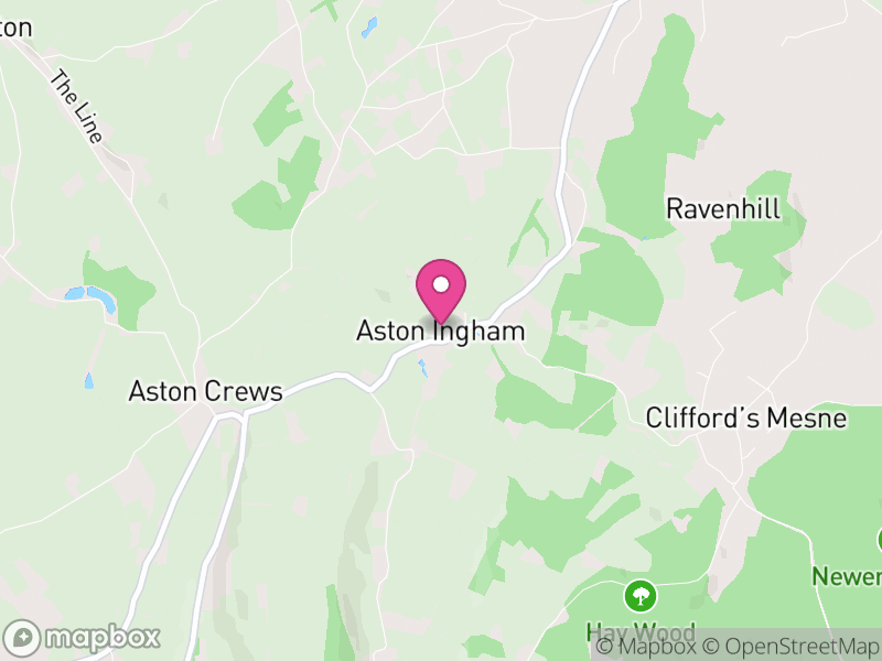 Map of Aston Ingham, Herefordshire