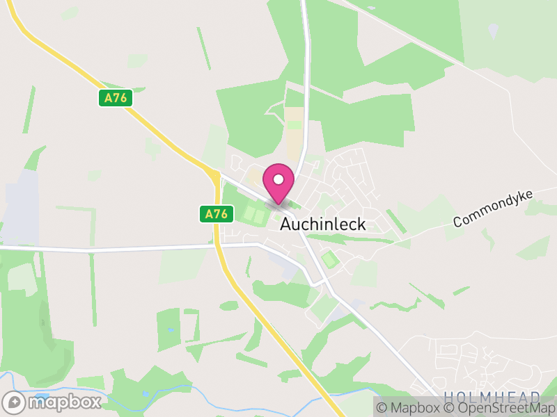 Map of Auchinleck