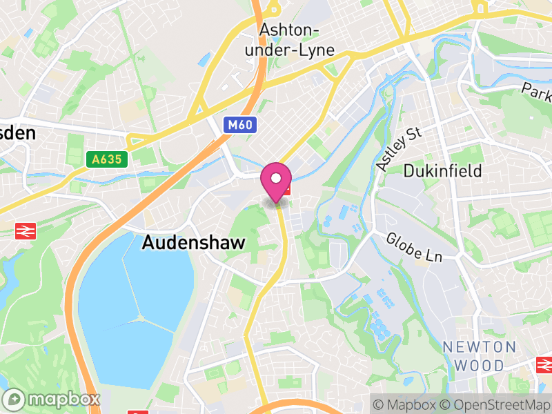 Map of Audenshaw