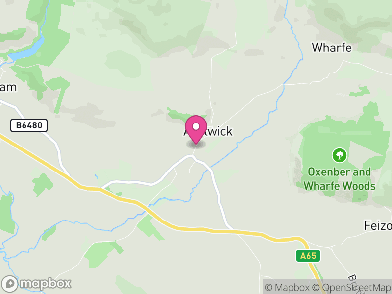 Map of Austwick, North Yorkshire