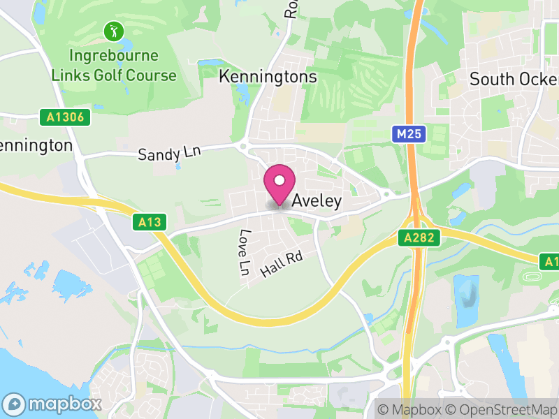 Map of Aveley