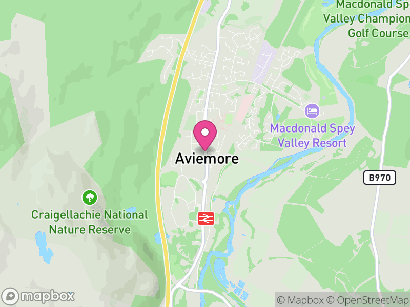 Map of Aviemore