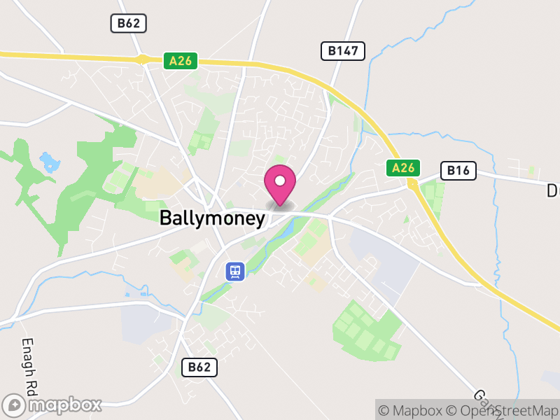 Map of Ballymoney