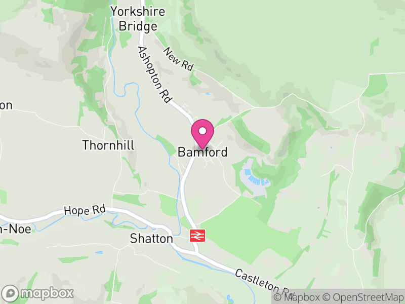 Map of Bamford, High Peak