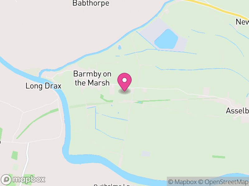 Map of Barmby on the Marsh, East Riding of Yorkshire