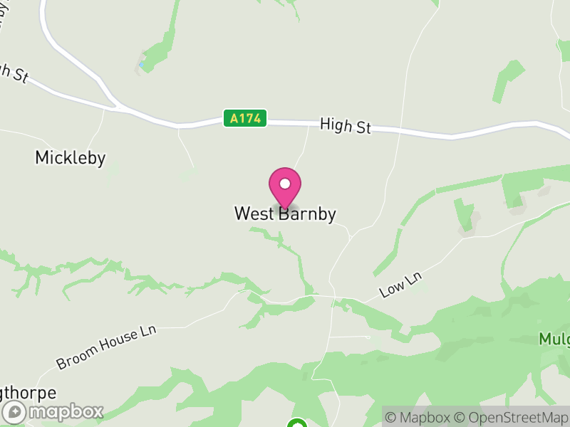 Map of Barnby, North Yorkshire
