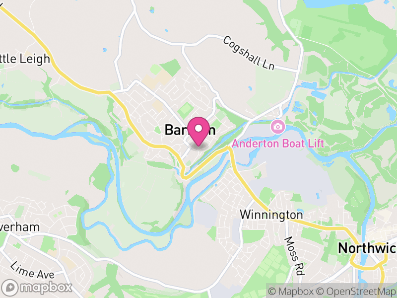 Map of Barnton, Cheshire West and Chester, England