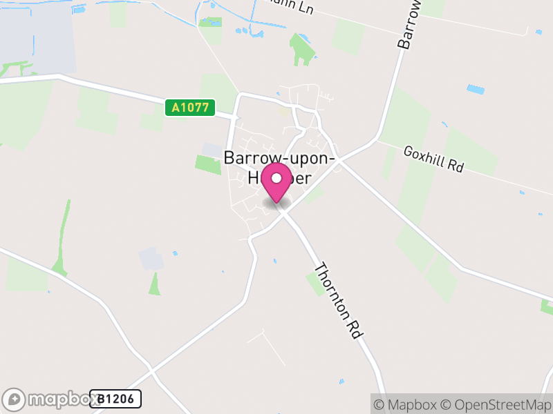 Map of Barrow-upon-Humber, North Lincolnshire