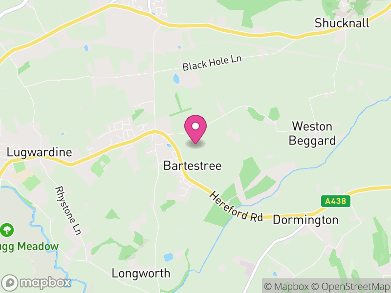 Map of Bartestree, Herefordshire