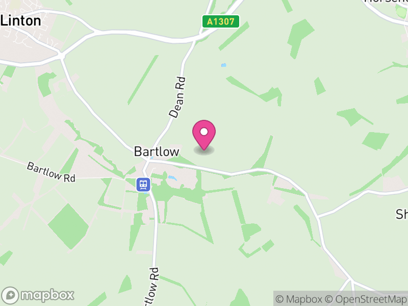 Map of Bartlow, South Cambridgeshire