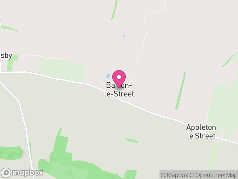 Map of Barton-le-Street, North Yorkshire