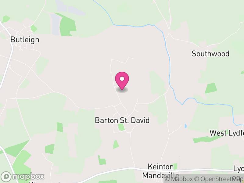 Map of Barton St. David, Somerset