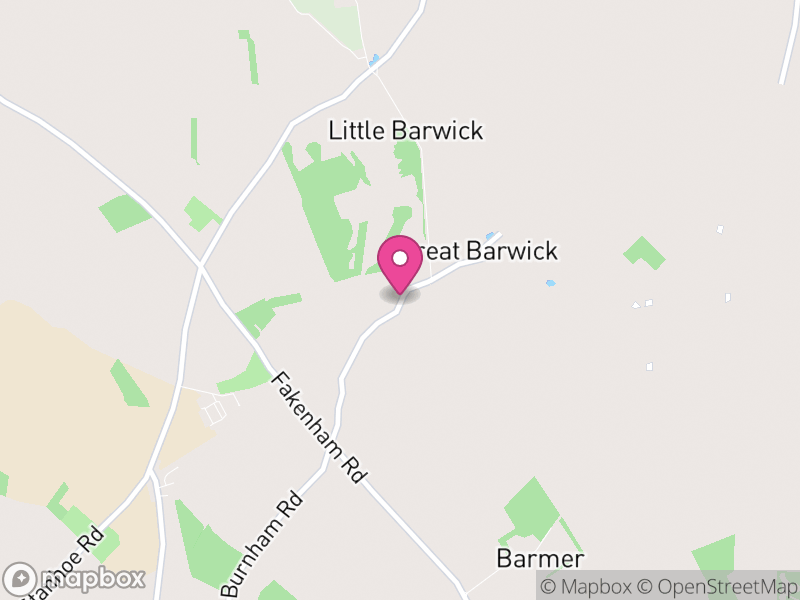 Map of Barwick, King's Lynn and West Norfolk