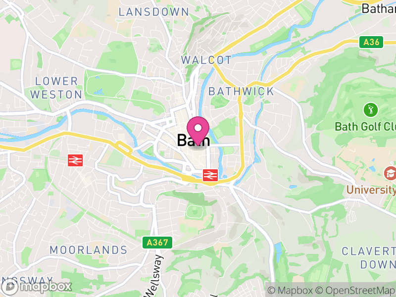 Map of Bath