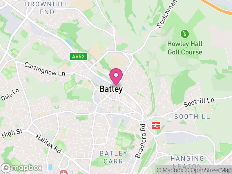 Map of Batley