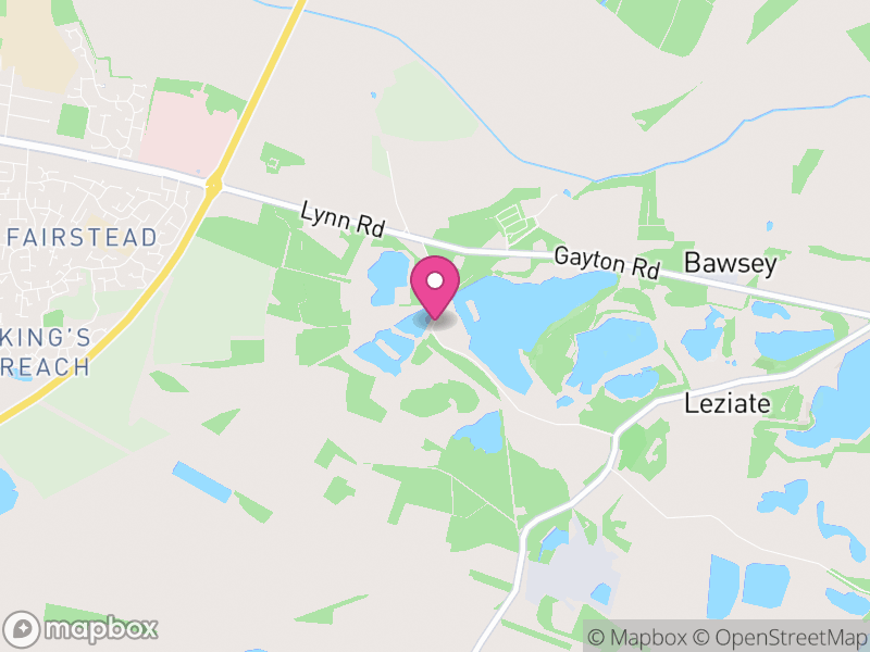 Map of Bawsey, King's Lynn and West Norfolk