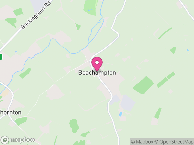 Map of Beachampton, Buckinghamshire