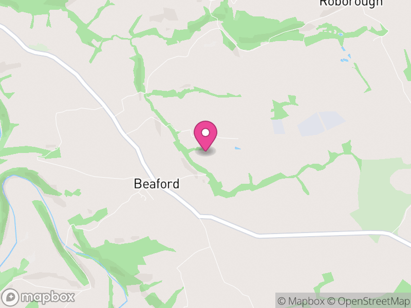 Map of Beaford, Torridge